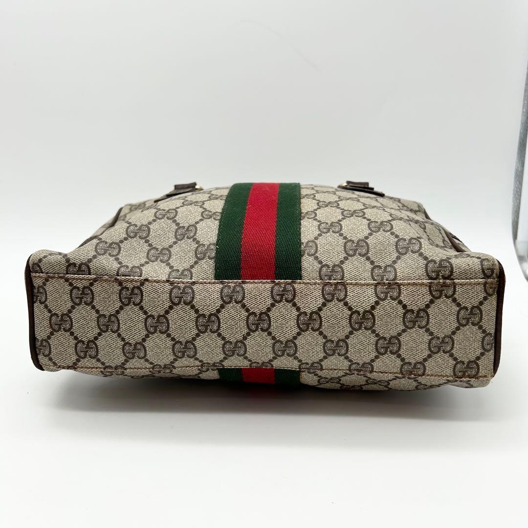 GUCCI シェリーライン 2way GG ショルダー ハンドバッグ PVC