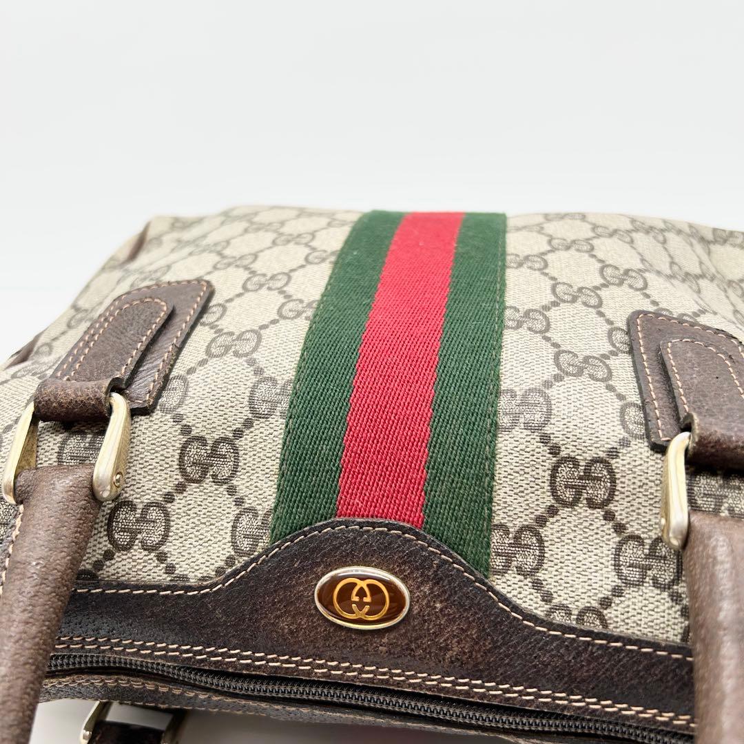 GUCCI シェリーライン 2way GG ショルダー ハンドバッグ PVC