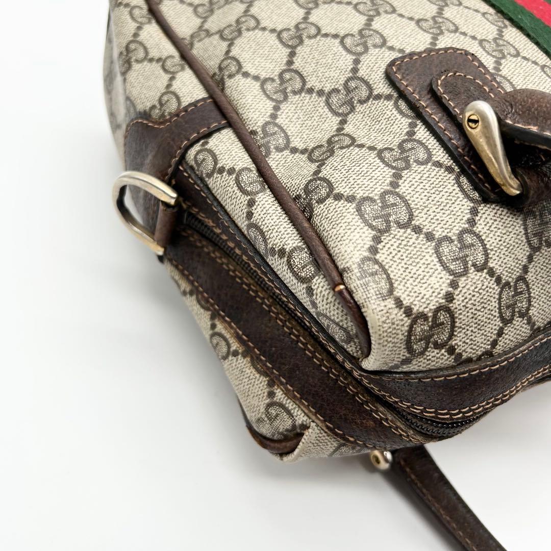 GUCCI シェリーライン 2way GG ショルダー ハンドバッグ PVC