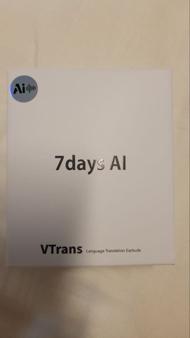VTrans 7days AI 翻訳イヤフォン