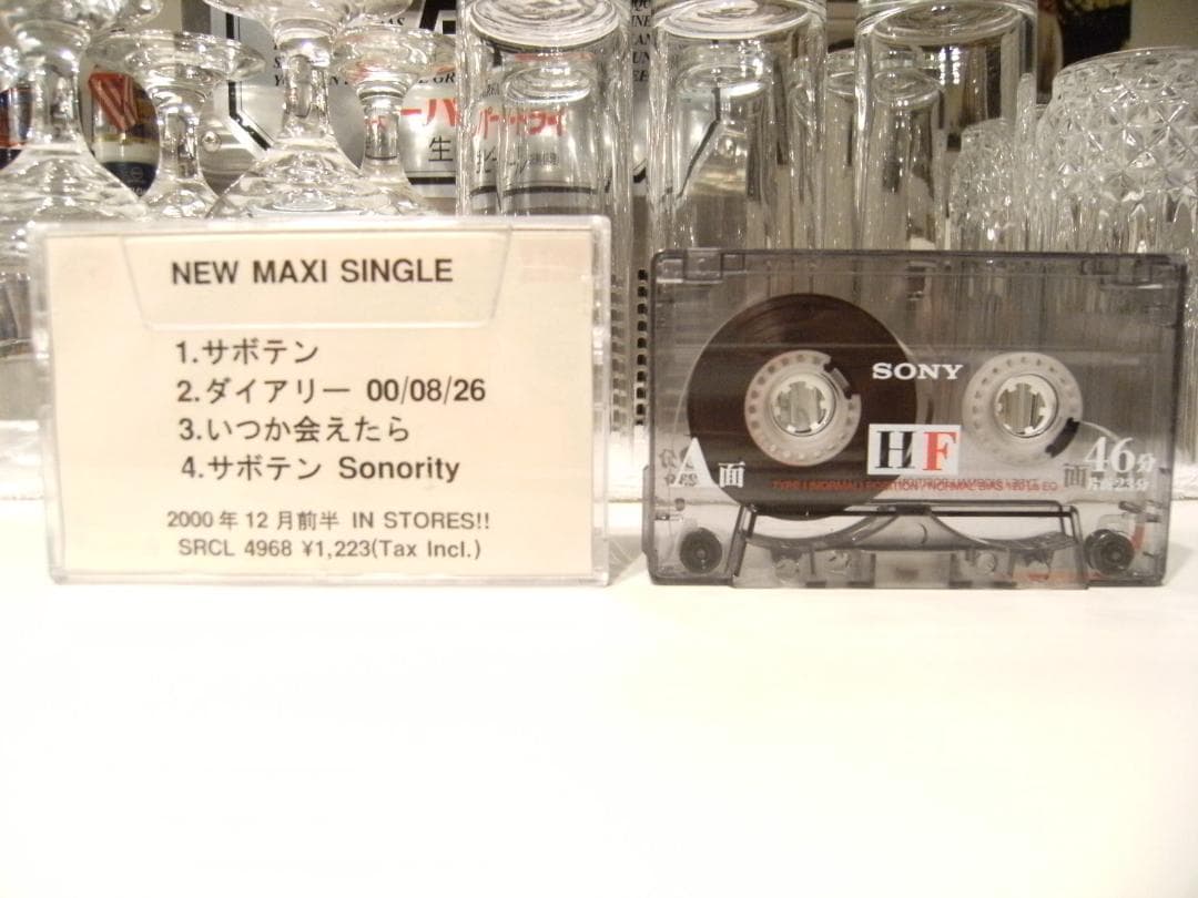 プロモーション用 ポルノグラフィティ カセットテープ サボテン ダイアリー