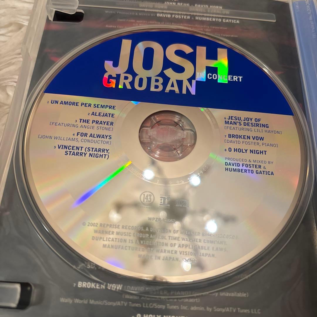 ジョシュ・グローバン Josh Groban In Concert DVD+CD