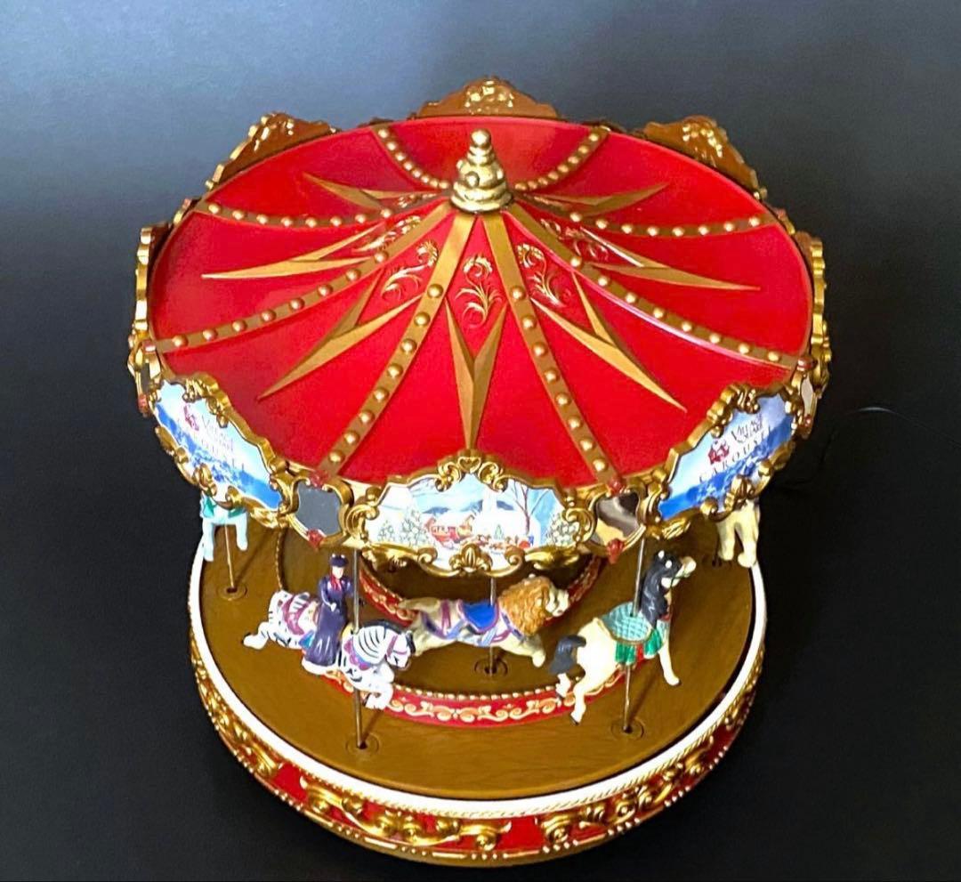 メリーゴーランドオルゴール　ミスタークリスマス カルーセル オルゴール 廃盤