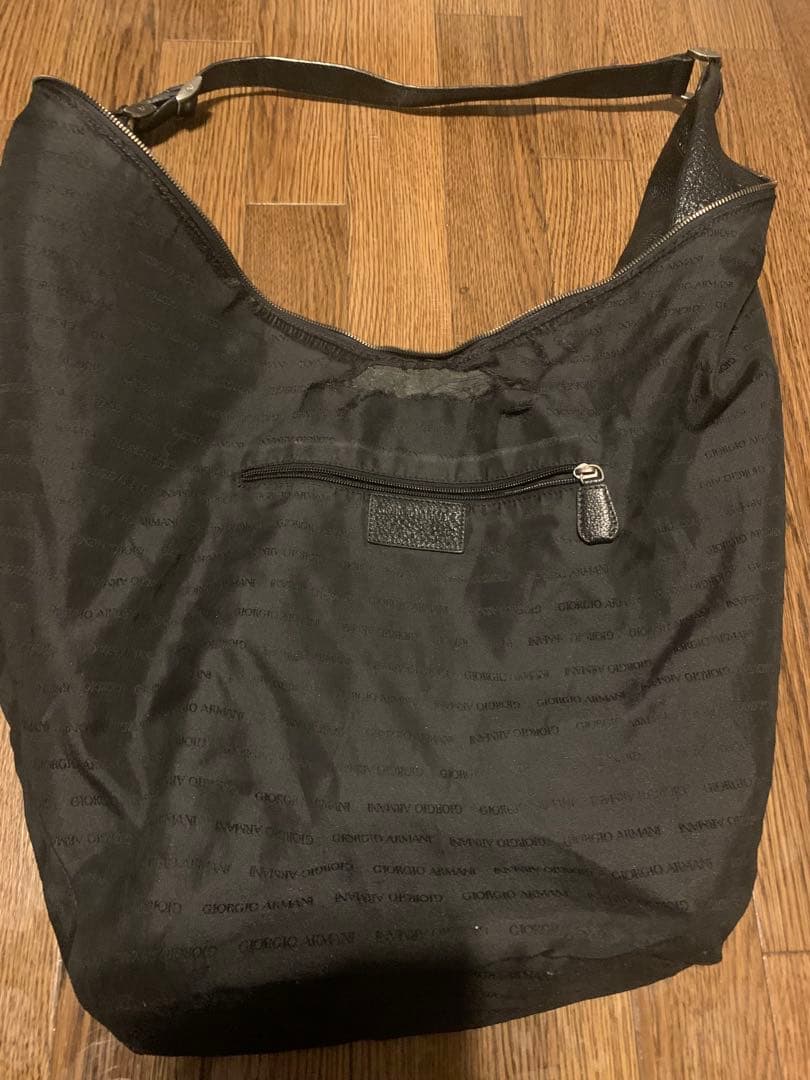 Giorgio Armani ジョルジオ・アルマーニ レザー ショルダーバッグ