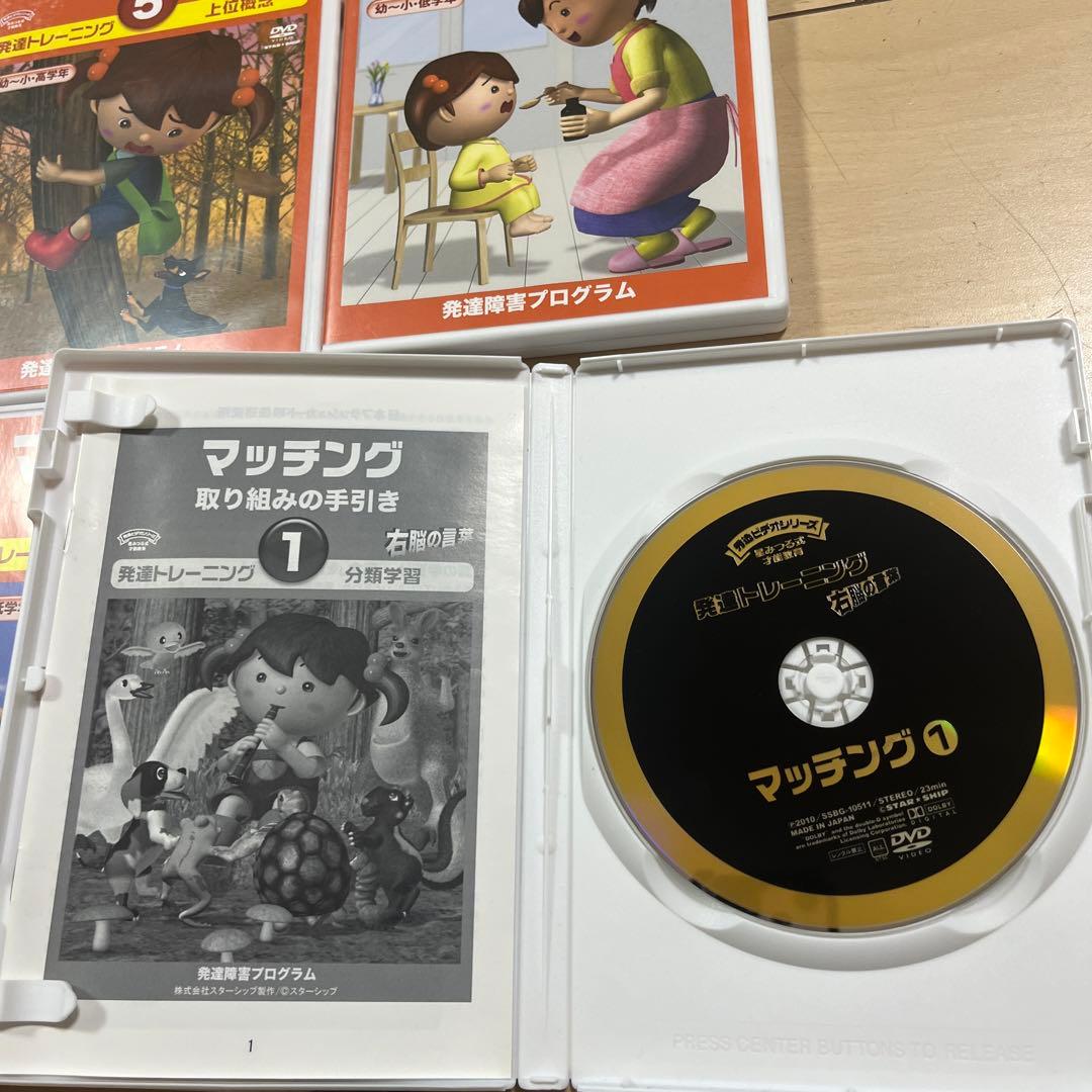 星みつる　マッチング　dvd 右脳の言葉　トレーニング　発達障害　療育　自閉症