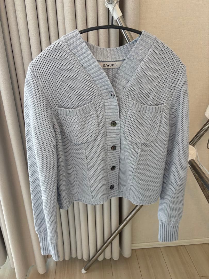 laubeblanc Basket Knit Cardigan カーディガン