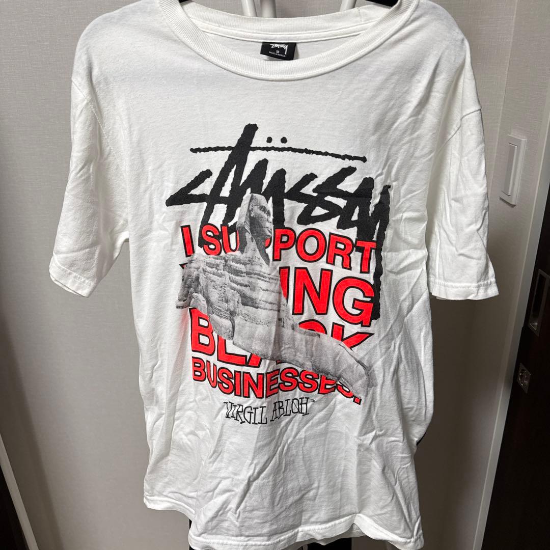 STUSSY ステューシー OFF-WHITE オフホワイト Tシャツ