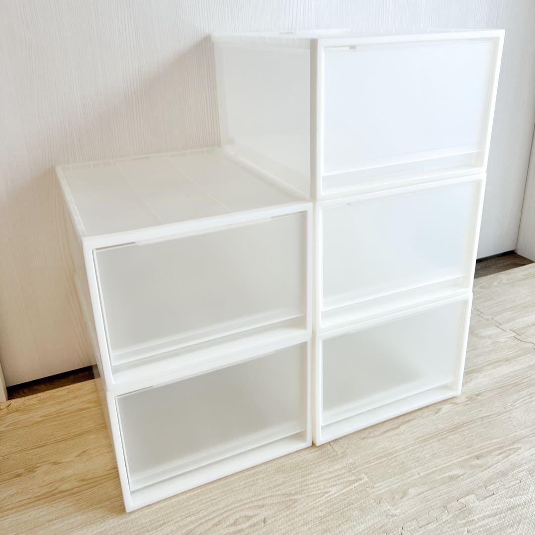【5個セット】無印良品 ポリプロピレン 衣装ケース 中
